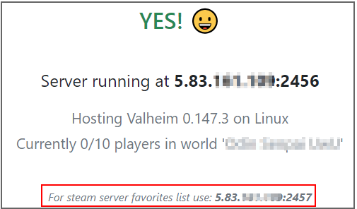 Check tool Steam Server Favourite IP